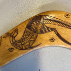 Authentic Australian Boomerang Hand Carved 14    Across