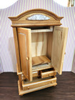 Vintage  Rare   Beautiful Concord Dollhouse Miniature Media Cabinet - 1 12 Scale