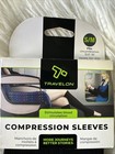 Travelon - Leg Or Arm Compression Sleeves - Black - Small medium - Unisex 1 Pair