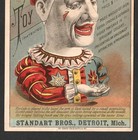 Humpty Dumpty Bank Ny Toy Maker Circus Clown Mechanical Bank Sr b hd Trade Card