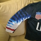 Nike Usa United States Hockey Jersey Womens Small medium Long Sleeve  read 