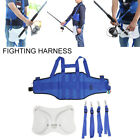 Offshore Boat Fishing Fighting Belt Rod Holder Shoulder Back Harness Vest Belt