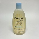 Aveeno Baby Lightly Scented Natural Oat Extract Wash   Shampoo  8oz   Sealed