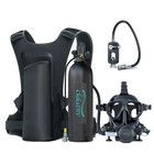 Upgraded Lung Scuba Tank With Full Face Diving Mask  1 9l Lightweight Snorkeling