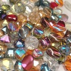 50 Large Crystal Glass Beads Jewelry Making Faceted Loose Spacer Bead Lot