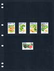  6 00 Scott Value - 1996 Uganda Fruits African Melons Cv Mnh Nh Umm