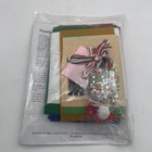 Design Works Holly Santa 16  Felt Christmas Stocking Kit  5004
