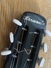Harmonia 6-string Electric Lap Steel Guitar Right-handed Black W  Gig Bag