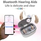 Otc Rechargeable Hearing Aids With Bluetooth App For Seniors With Hearing Loss
