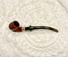 Vintage Jumbo Wdc Wellington Bent Briar Smoking Pipe - Estate Pipe 9 5   