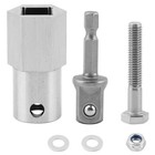 Upgraded Stainless Steel Top Wind Trailer Jack Crank Handle Cordless Drill 