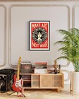 Shepard Fairey Obey Make Art Not War 24x36 Signed Offset Lithograph Print