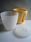 Guzzini Sculpture Alien Eyes Space Age Ice Bucket   Italy   Mid Century