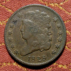 1828 Classic Head Half Cent  13-stars  Xf      Sharp   Original Without Issues 