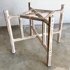 Vintage Boho Chic Bamboo Mcguire Style Table Base