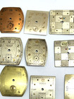 Vintage Antique Watch Dials Face Various Mix Lot Of 45 Steampunk Art Repairs