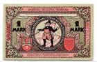 1921 Germany Bielefeld Notgeld 1 Mark Note  ng206 