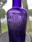 Larkin Co  - Buffalo  N y   - Deep Purple Color - Great Window Bottle 