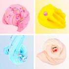 4 Pack Cloud Slime Kit  Soft And Non-sticky Funny Slime  Stress Relief Scented S