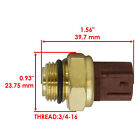 Radiator Fan Thermo Sensor Switch For Suzuki Hayabusa 1300 Gsx1300r 1999-2007