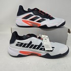 Mens Adidas Barricade M Hard Court Tennis Shoes   White Black   Gw2964   Size 11