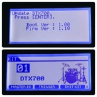 Yamaha Dtx700 Electronic Drum Percussion Sound Trigger Module Version 1 10