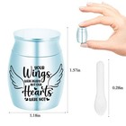 Small Cremation Keepsake Urns For Human Ashes - Set Of 4 - Mini Cremation Urn   