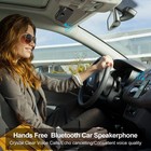 Bluetooth 5 3 Car Speaker  Handsfree Wireless Bluetooth Speaker Kit For Cell    