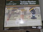 Portable Propane  lp  Radiant Recreational Heater With Angled Head  4 200 Btu s
