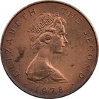 Isle Of Man - 1 Penny - 1978 Pm - Aunc - Loaghtan Sheep