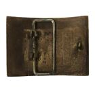 Antique Style Military Civil War Eagle Officer Belt Buckle Solid Brass