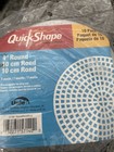Huge Lot Plastic Canvas Shapes Rounds 4 Sizes Ornament Shape  Stars  Hearts 200 