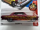 Hot Wheels 2017 Super Treasure Hunt  63 Chevy Ii Pink Hw Flames  7 10  new 