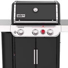 Weber Genesis Si E-330 Stainless Steel 3 Burner Liquid Propane Gas Grill  Black