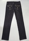 Calvin Klein Jeans Womens Size 28   6 Skinny Leg Dark Wash Denim Pants Black
