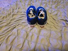 Vtg 80s Vans Dead Stock  Black Blue  Era Shoes Men s 8 Women 9 5 Usa