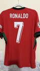 Portugal Nike Home  Soccer Jersey Dri-fit Adv Euro 2024 Size Men s M Ronaldo