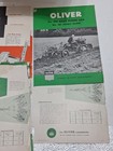 Vtg Lot Oliver Tractor Dealer s Letters List Brochures Prices Add Ons Look Read