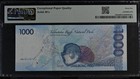 Philippines 1000 Piso 2020 - 2021 P 228a Unc Pmg 66 Epq Solid  8