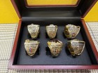 Souvenir Michael Jordan - 6 Chicago Bulls Ring Set  Size11