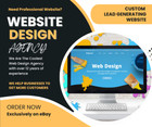 Custom Website Design - Modern And Responsive Lead Generating Wordpress Website
