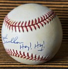 Jack Brickhouse  hey-hey   Cubs Hof Broadcaster Signed National League Baseball