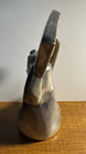 Vintage Mccoy 5  Elephant Figurine  Victory Depends On You   I Can t Do It Alone