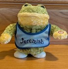 Vintage Dan Dee Singing Animated Plush Frog Jeremiah Was A  Bullfrog Excellent 