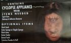 Cinema Secrets Presents Woochie Cyclops Appliance 1991 Mythology Haunt Fx Eye 