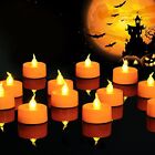 24pcs Flameless Led Candle Battery Powered Tea Light Flashes Indoor Night Light
