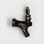 Polished Beer Faucet Tap  ss Body And Brass Lever 