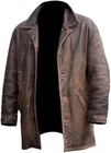 Men   s Dean Winchester Supernatural Vintage Sheepskin Genuine Leather Jacket
