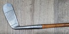 Antique Vintage 1920 s Arcadia Brook Kalamazoo Mi Hickory Wood Shaft Golf Putter