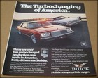 1978 Buick Regal   Lesabre Print Ad Car Automobile Advertisement Kent Cigarettes